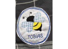 Stickdatei - Biene Doodle Appli